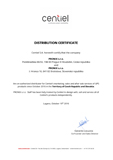 Centiel Certificate