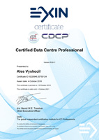 CERTIFIED DATA CENTRE PROFESSIONAL Certificate